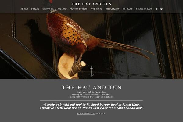 thehatandtun.com site used Etm
