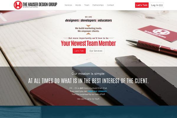 thehauserdesigngroup.com site used Thehdg