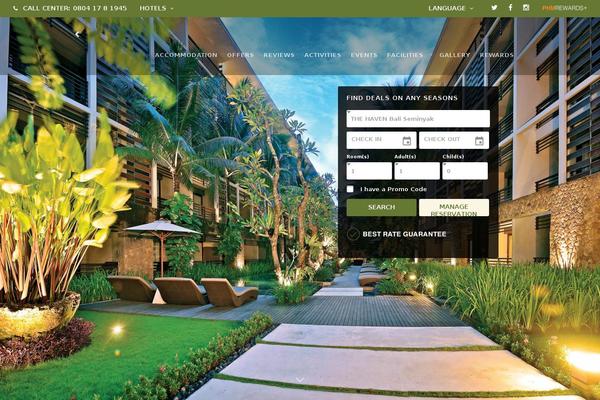 Salient Child theme site design template sample