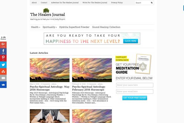 thehealersjournal.com site used Unspoken