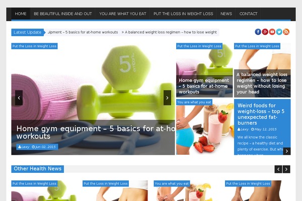 MH Magazine theme site design template sample