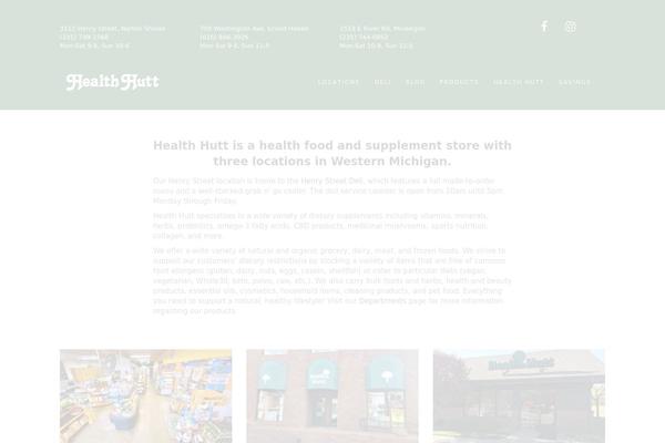 Ark-child theme site design template sample