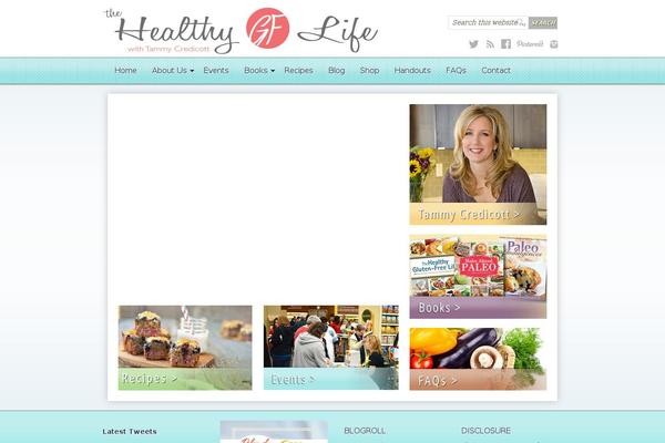 gluten-free theme websites examples