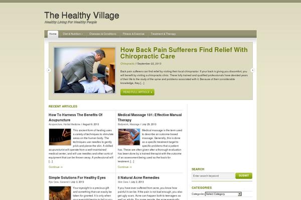 The Station theme site design template sample