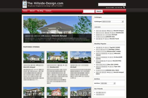 thehillside-design.com site used Arras Theme