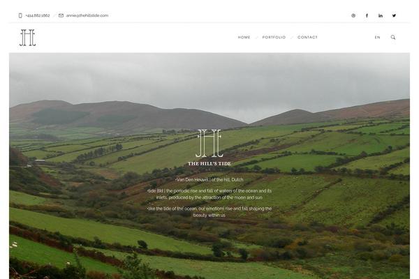 Ronneby theme site design template sample