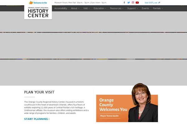 History theme site design template sample