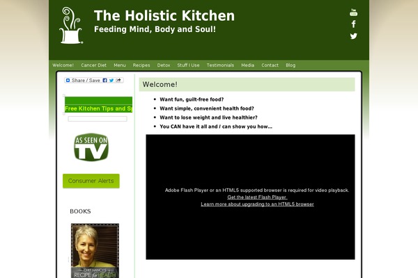 Blend theme site design template sample