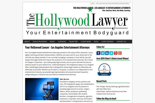 Attorna theme site design template sample