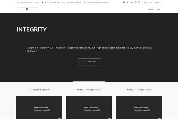 Highend theme site design template sample