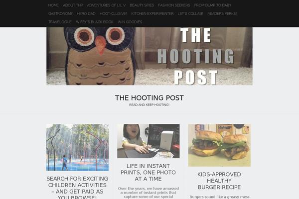 thehootingpost.wordpress.com site used Aquene