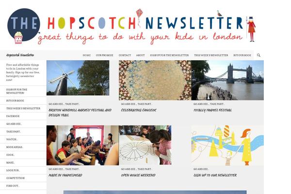 Twentyfourteen Child theme site design template sample