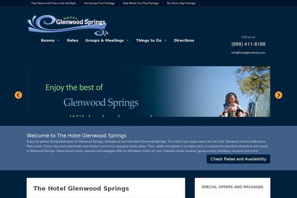 Resort theme site design template sample