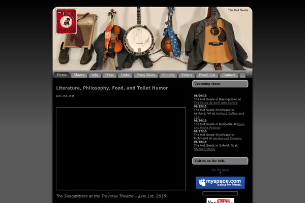 Promos theme site design template sample