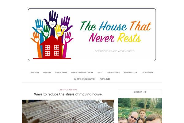 thehousethatneverrests.com site used Zinnias Lite