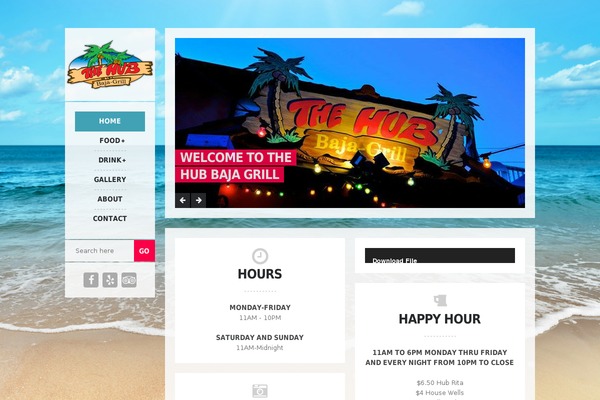 Fable theme site design template sample