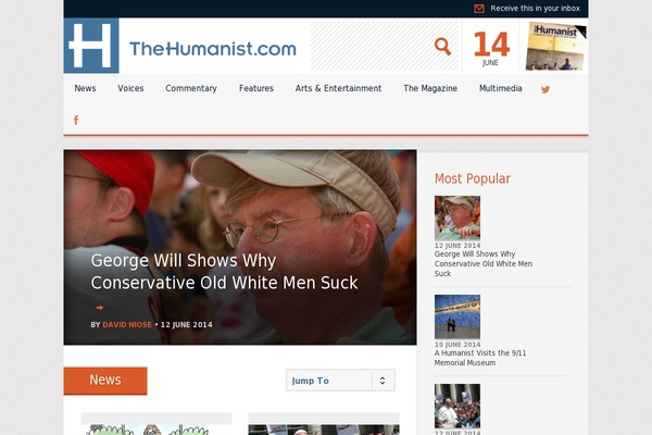humanist WordPress theme, websites list used humanist theme humanist theme websites examples