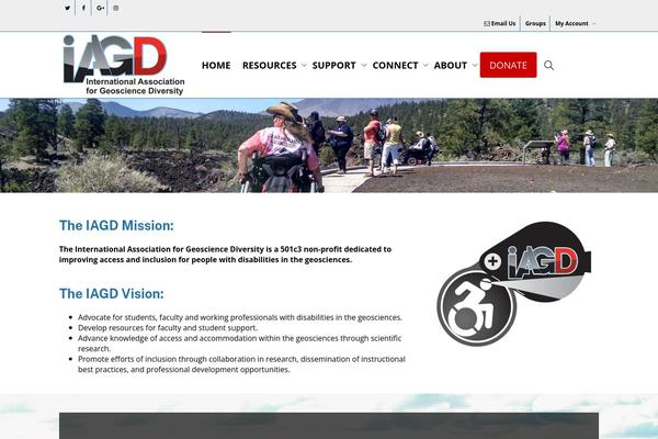 KLEO theme site design template sample