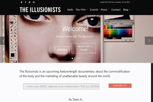 Site using Salient-portfolio plugin