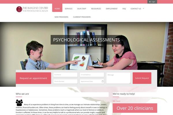 Medico theme site design template sample