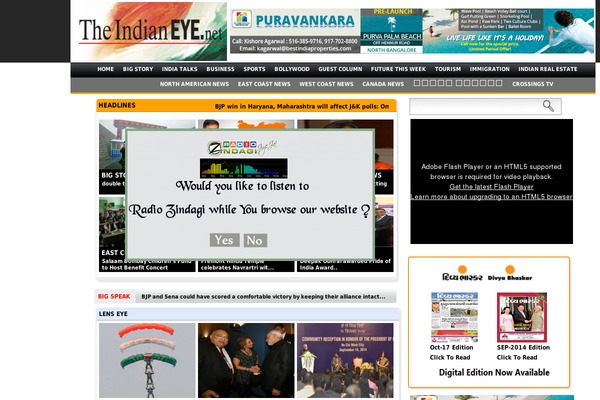 Chicago theme site design template sample