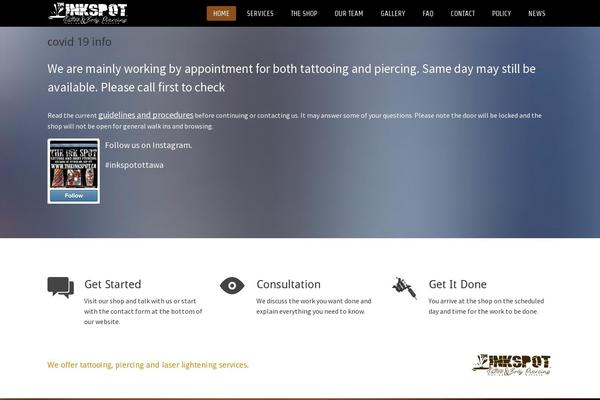 theinkspot.ca site used Theinkspot