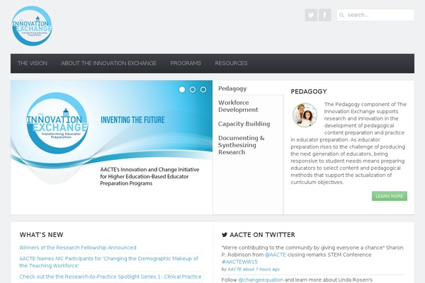 Education Hub theme site design template sample