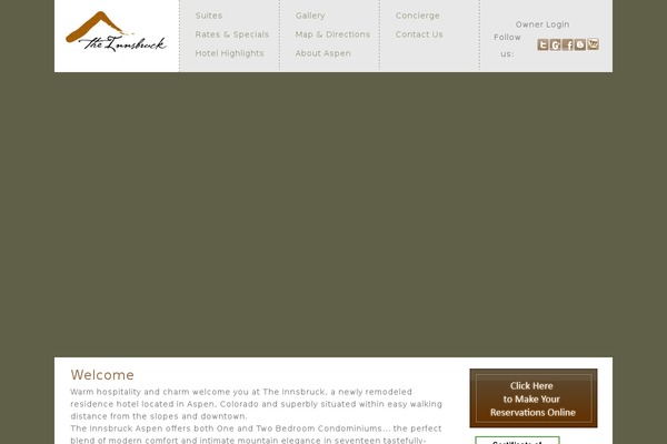 innsbruck theme websites examples