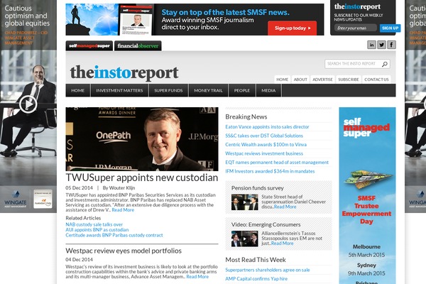 Financia theme site design template sample