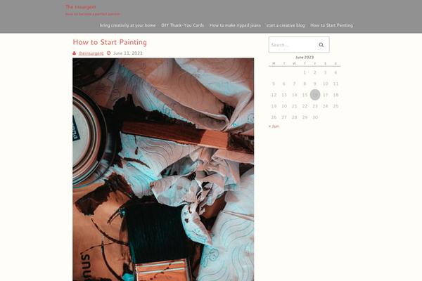 fBiz theme site design template sample