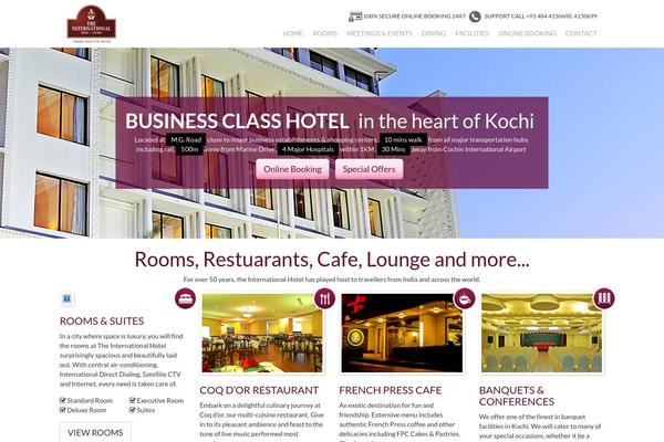 theinternationalhotel.com site used Tih