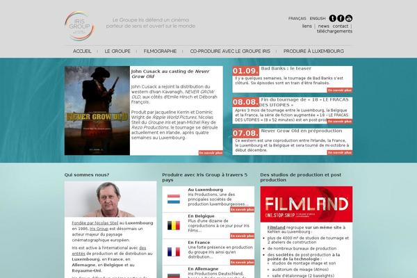Site using Salient-social plugin