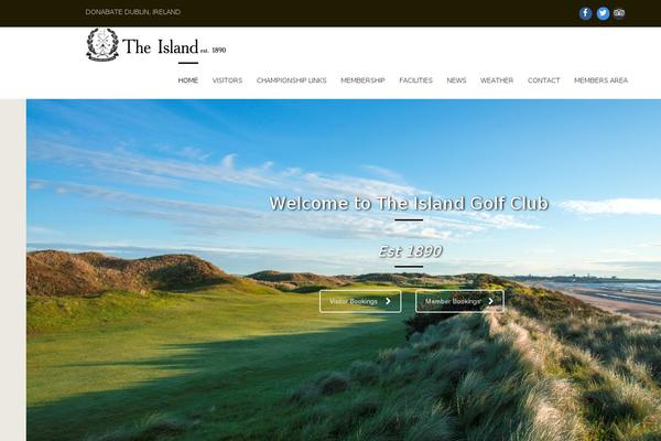 Leisure theme site design template sample