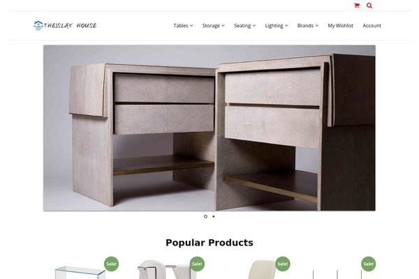 Ostende theme site design template sample