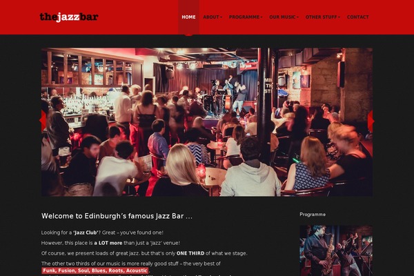 thejazzbar.co.uk site used Auberge-master