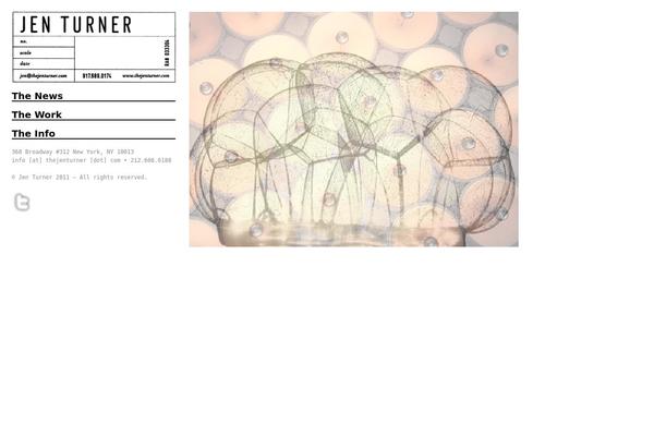 thejenturner.com site used Lifestyle-blog-lite