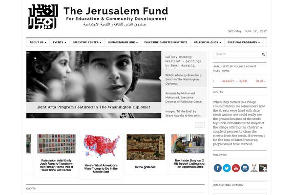 Generatepress_child theme site design template sample