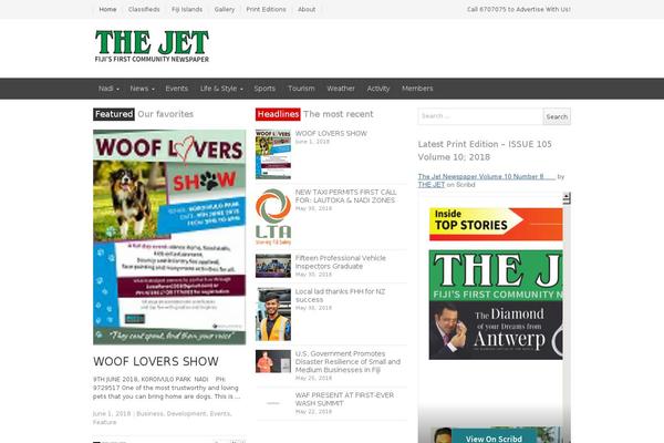 Site using Newsplus-shortcodes plugin