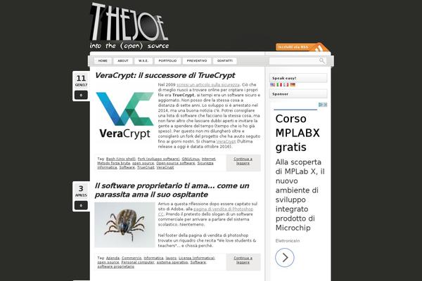 thejoe.it site used Hestia