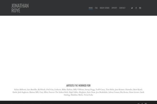 Site using Tk-shortcodes plugin