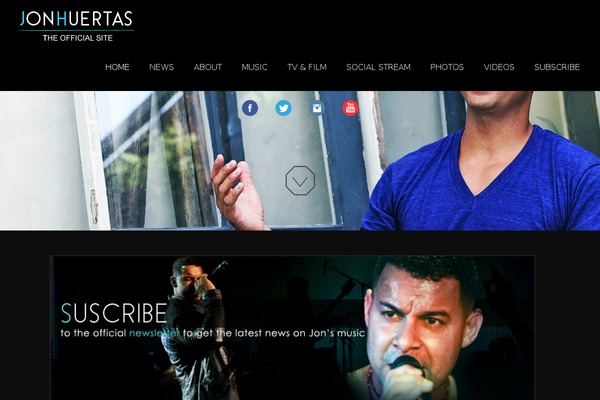 Promos theme site design template sample