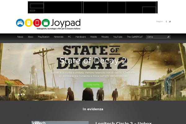 Gameszone theme site design template sample