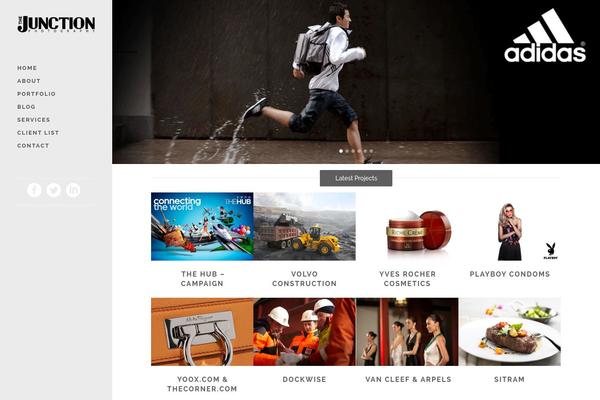 thejunctionstudios.com site used Enfold
