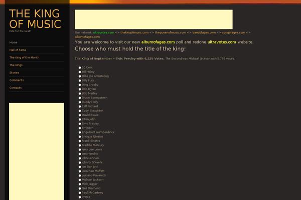 Sunspot theme site design template sample