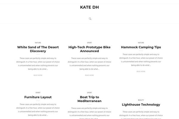 Site using Minimag-toolkit plugin