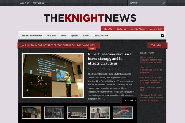 The Fox theme site design template sample