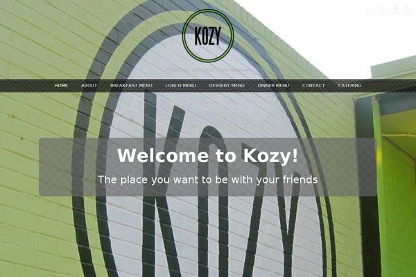 Sunrise theme site design template sample