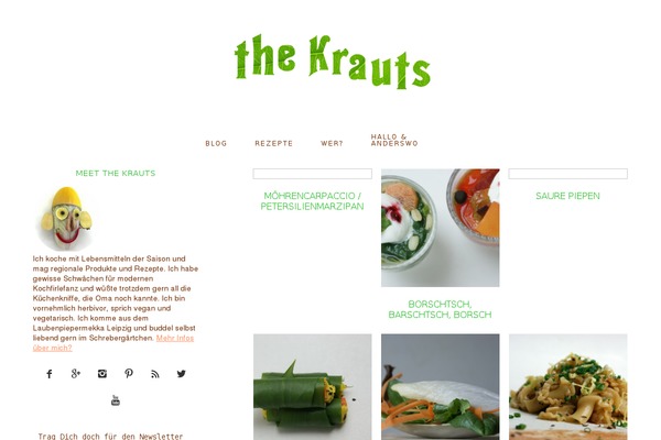 Foodie Pro theme site design template sample