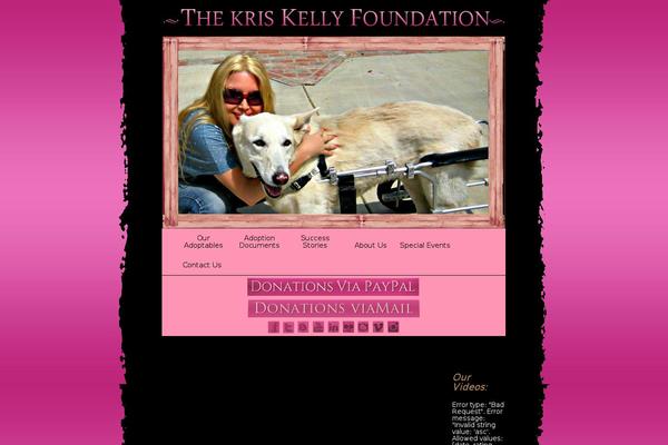 Site using Petfinder Listings plugin