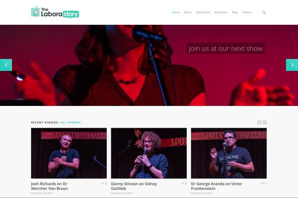 Site using Salient-home-slider plugin